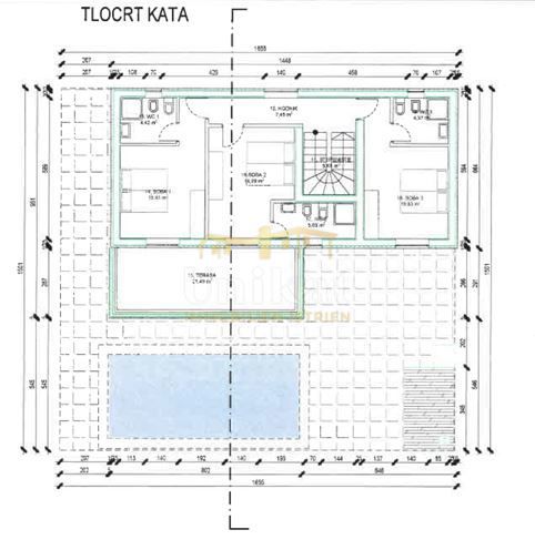 Casa progettata con piscina - 3 camere da letto